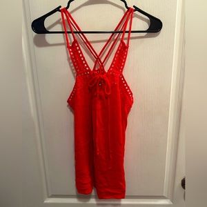 Red Summer Top